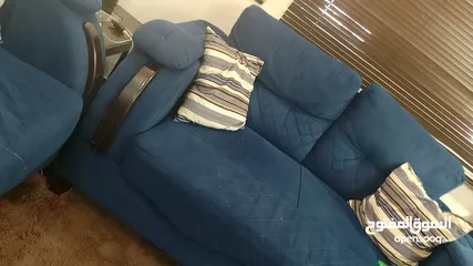 4 طقم كنب مستعمل بحالة جيدة