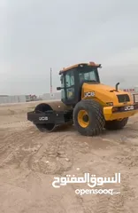  2 JCB Vibratory Roller 10 Ton for Rent (أسطوانة اهتزازية للإيجار)