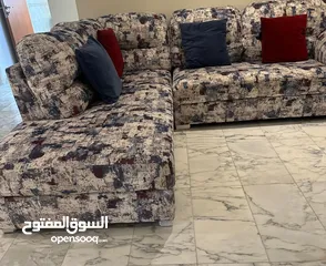  5 طقم كنب جديد  جديد 7 مقاعد