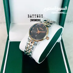  2 ساعة رجالية ونسائية من ماركات عالمية مختلفة  Rolex // Tissot // kalvin klein // cartier //  cucci