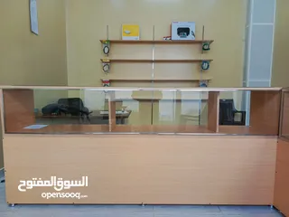  1 New Shop Counter with glass front for urgent sale