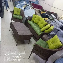  29 أحدث وأجمل اطقم رتان وخيزران واثاث المعدنيه والمرجيح ودكورات
