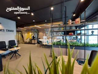 1 مكتب على اجمل اطلالات عمان للايجار في عبدون بمساحة 100م