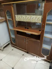 3 بوفة مطبخ مستعمل بحاله جيده جدا