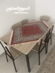  4 Dinning table with chairs