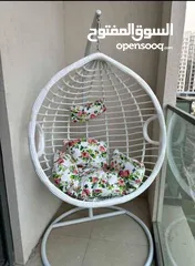  1 I am selling brand new swing chair available more colors and designs  Please call and whatsapp  0508