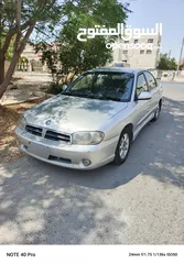  4 كيا سبكترا  GOLD 2001 فحص كامل مالك ثاني من الحره KIA كتلايزر الشركة عليها