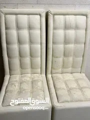  5 طاولة سفرة 6 كراسي ومعها برادي خشب زان اصلي الطاولة في حالة ممتازة موضيل2024