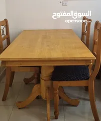  2 طاوله سفره مع 3 كراسي / Dining table with 3 chairs