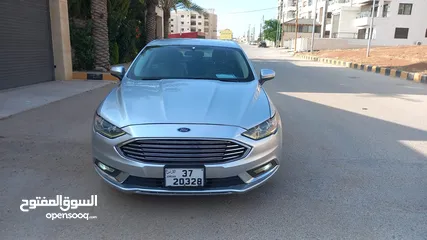  25 فورد فيوجن اس اي 2017 لون سلفر  فحص كامل بسعر مغري قابل للبدل