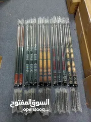  1 مضارب كربون فايبر جديد عصا بليارد تابع الوصف carbon fiber cue