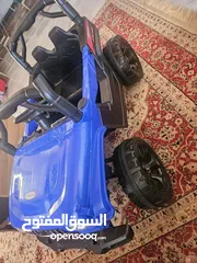 2 سيارة شحن مع ريموت مرسيدس للأطفال من عمر سنة إلى 6 سنوات