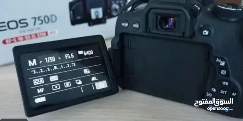  1 كاميرا كانون مستخدم نظيف D750