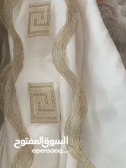  3 للبيع برادي مستعمل فوال تركي مبطن ساتان تطريز ذهبي فرزاتشي