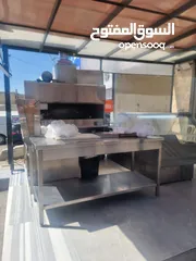  4 مطعم ومشاوي وسناكات ومناقيش وبيتزا للبيع بسعر مغري وقابل للتفاوض
