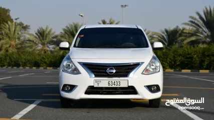 11 Rent a Car NISSAN - Sunny - 2020 - White-   Sedan