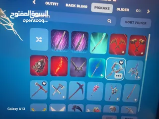  5 حساب فورت نايت للبيع فيه سيزون ثاني بدون شيطون 