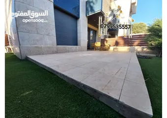  19 شقة مودرن مفروشة للايجار في اجمل مواقع عبدون مع حدائق وترسات
