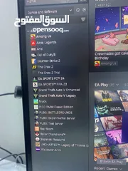  1 عرض ناري! PC جيمنغ + حساب ستيم + ماوس وكيبورد جيمنغ فقط بـ 180