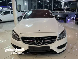  17 مرسيدس C300 Coupe  موديل 2017 خليجي فل اوبشن بحاله ممتازه