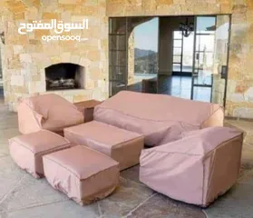  13 عرض خاص على طقم فرش كامل لاطقم الرتان و المرجيحة الإيطالي   . متوفر خدمة التوصيل