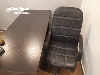  2 طاولة مكتب مع كرسي
