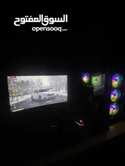  7 كمبيوتر العاب gaming computer قوي وبحالة الوكالة ممتاز جدا