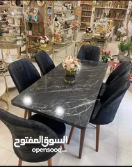  20 طاولات طاولة سفرة صناعة تركيا مع 6 كراسي صناعة تركيا الطاولات مع 6 كراسي