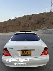  2 مرسيدس S500 وارد اليابان بدون حادث او صبغ