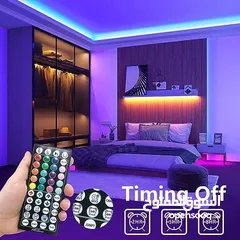  3 ضف لغرفتك أو لسيت اب إضاءة RGB LED Strip Light تتفاعل مع أنغام الموسيقى