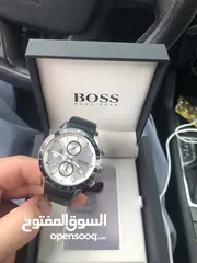  3 ساعه boss اصليه استعمال نظيف لبستها مرتين بل باكو