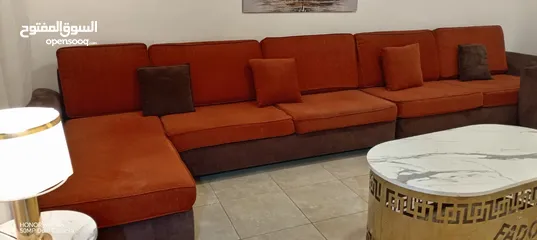  1 جلسه قياس كبير 12 مقعد حرف L ومفردات عدد2  تفصيل خشب سويد 6سم ... مقاعد وظهر متحرك سحابات