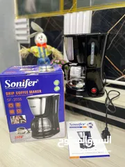 7 صباحك أجمل بفنجانك الجاهز! ماكينة Sonifer Drip Coffee Maker سهولة – سرعة – طعم لا يقاوم!