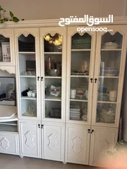  2 Elegant Wooden Display & Storage Cabinet - For Sale BHD 100 only