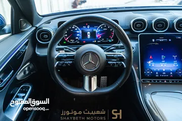  12 Mercedes C200 2023 Mild hybrid Amg kit