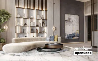  4 تملك استديو مع مسبح خاص  للبيع تتمتع ب مزيج من الفخامة العصرية بسعر لقطه مع الفرش بالكامل مجانا