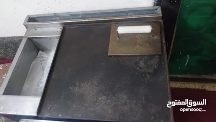  3 جريل سناكات بلاطه مع مقلا بطاطا للبيع