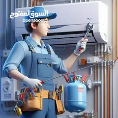  3 (مشغل التبريد الفني) صيانة ثلاجات غسالات افران غاز فريزرات كولارات ميكرويف ثلاجات عرض صيانة مكيفات