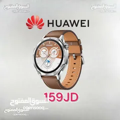  1 Huawei Watch GT 5 هواوي واتش الاصدار  Brown الاحدث
