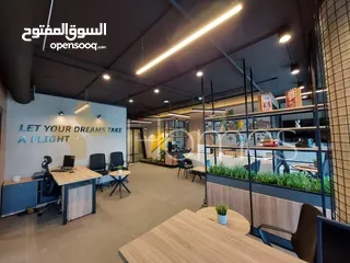  14 مكتب على اجمل اطلالات عمان للايجار في عبدون بمساحة 100م