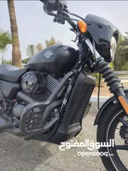  2 harley davidson street 750cc ممشى قليل وكالة