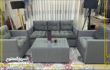  5 أطقم رتان تتوفر كل الالوان خماسي بسعر 120 سباعي بسعر 170 تتوفر خدمة التوصيل لجميع محافظات