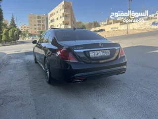  8 مرسيدس S400h موديل 2016 AMG بودي كيت وارد وكاله فل كامل فحص كامل