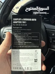  2 Apple carplay & androidauto adapter