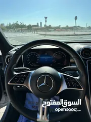  3 مرسيدس C300 امريكي 2022 بحالة مثالية