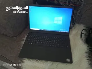  4 لابتوب ديل معالج corei3 الجيل العاشر موديل 2023 رامات 8 جيجا هارديسك ssd256nvme شاشة 15.6 مواصفات تص