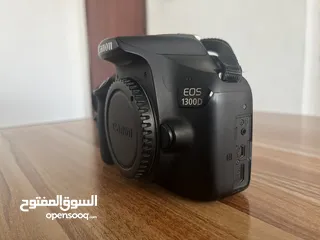  5 CANON EOS 1300D DSLR CAMERA for Urgent Sale in Good Condition.