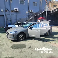  20 هيونداي سوناتا 2020 وارد كوريا بحالة ممتازة للبيع بدون جمرك او مجمركة
