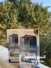  2 شبيه الايفون تكنو سبارك g1 128 جيجا الرام 4GB+4GB كفالة 13 شهر على الجهاز طبعا جديد مع مرفقاته