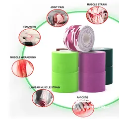  4 الشرائط اللاصقة*Kinesio Tape*الفوائد والعرض داخل الشرح